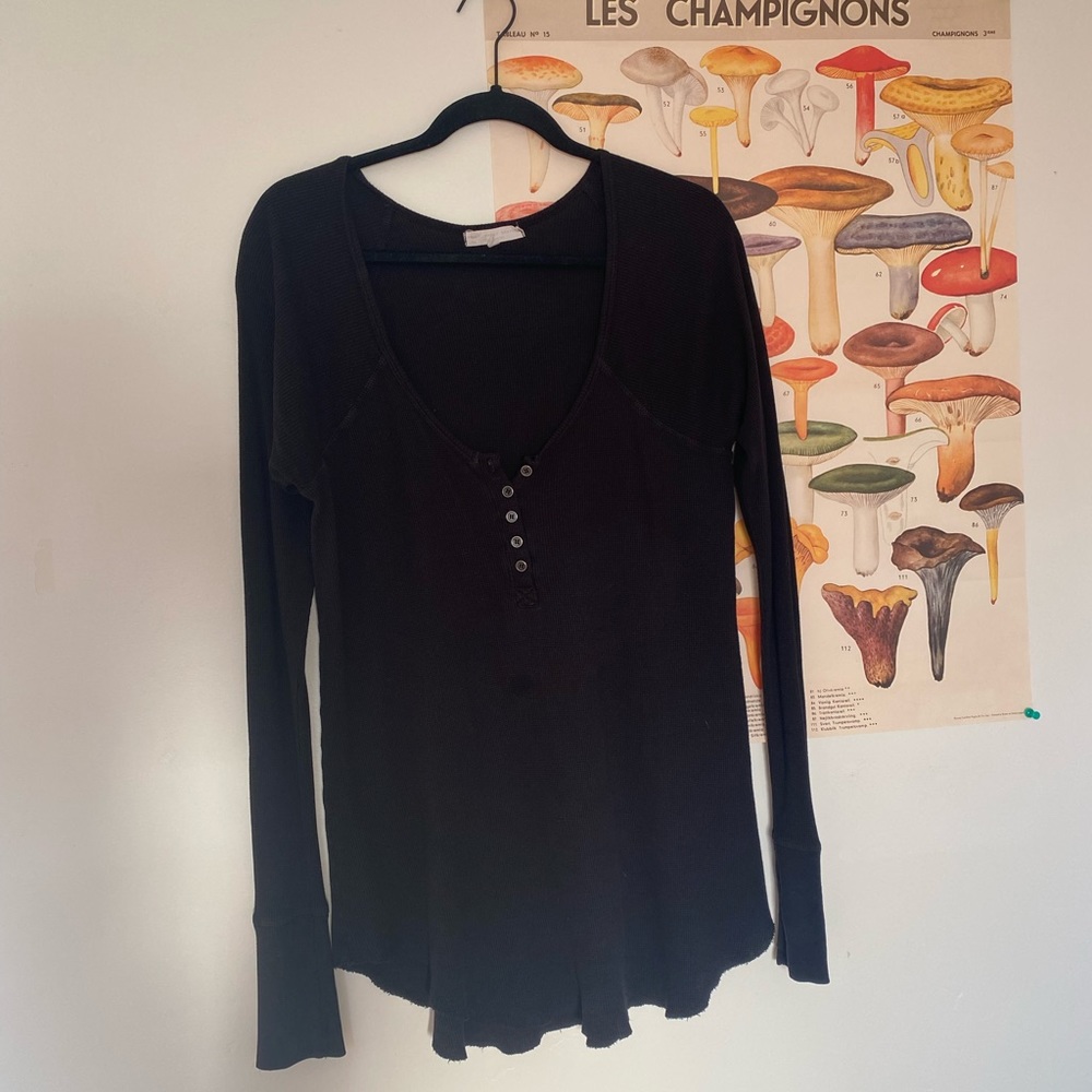 Truly Madly Deeply Oversized Waffle Knit Long Sleeve